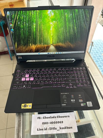 NB Asus TUF Gaming F15 FX506LHB-HN323W สภาพสวย ใช้งานปกติ ราคาเบาๆ (นิคมลำพูน) รูปที่ 7