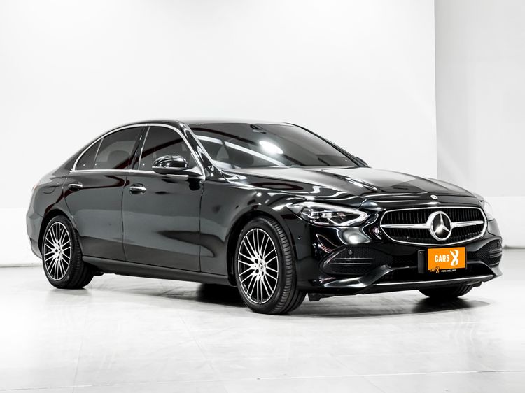 Mercedes-Benz C-Class 2022 C220 Sedan ดีเซล ไม่ติดแก๊ส เกียร์อัตโนมัติ ดำ รูปที่ 4