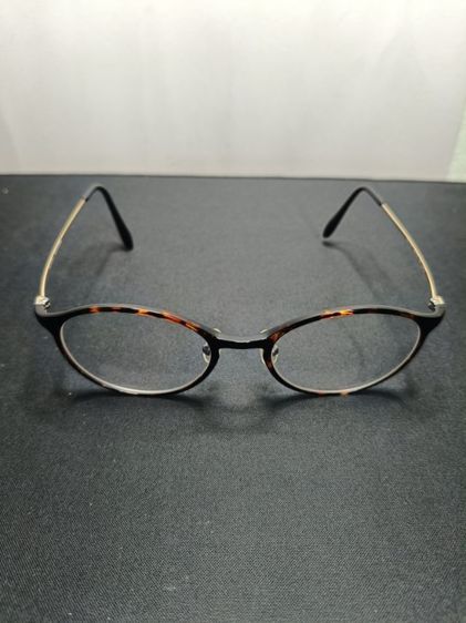 อื่นๆ แว่นตาวินเทจ SLIMFLO รุ่น SW-017 Made in Korea กรอบลายกระ ขาทอง มีค่าสายตาไม่ทราบขนาด