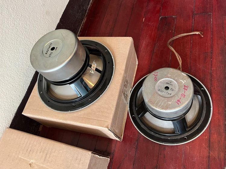 อะไหล่ตัวท็อป YAMAHA NS-777  ดอกเบส 8นิ้ว กรวยร้าว มีเทปดำติดไว้ เสียงออกปกติ ยังไม่เคยผ่านมือช่าง  รูปที่ 2