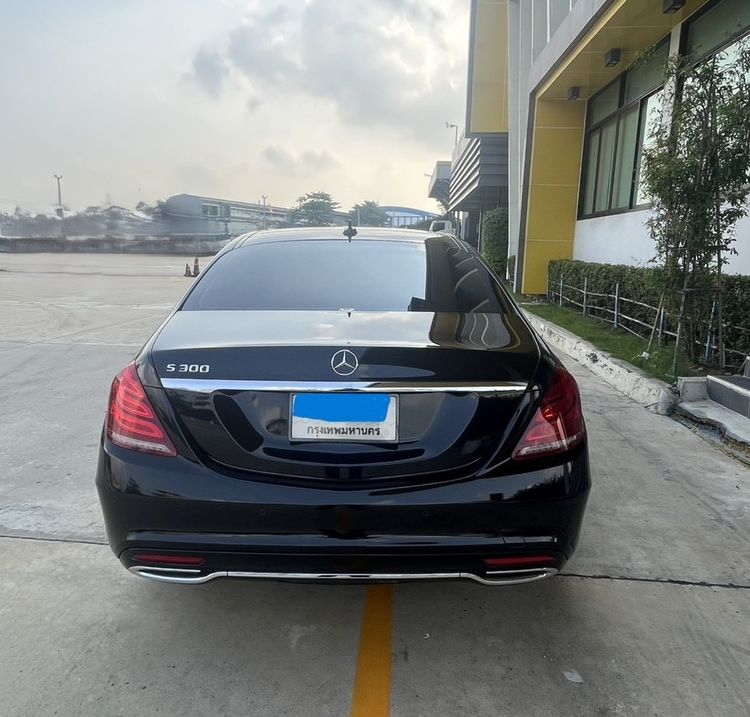 Mercedes-Benz S-Class 2015 S300 Sedan ไฮบริด เกียร์อัตโนมัติ ดำ รูปที่ 4