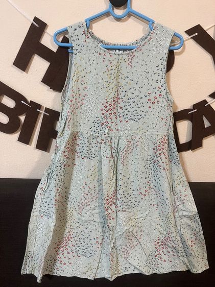 ชุดเดรส แบรนด์ Uniqlo hm sz120-130