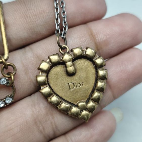 ❌ปิด❌สร้อย Dior เลเยอร์ 3 ชั้น ฝังคริสตัลสวยวิ้ง ของจริงสวยมาก งานจากต่างประเทศ รูปที่ 3