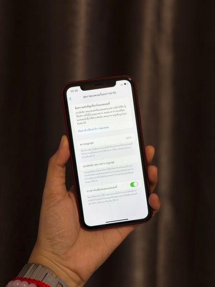 Iphone 11 สีแดง 64gb ศูนย์ไทย รูปที่ 10