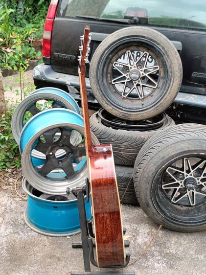 กีตาร์โปร่ง All solid พร้อมกระเป๋า รูปที่ 11