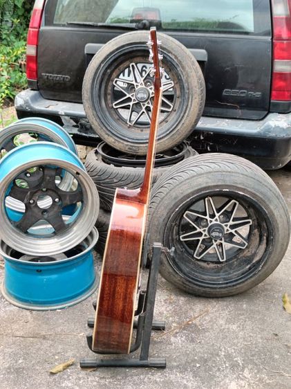 กีตาร์โปร่ง All solid พร้อมกระเป๋า รูปที่ 12