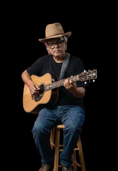 กีตาร์โปร่ง All solid พร้อมกระเป๋า รูปที่ 5