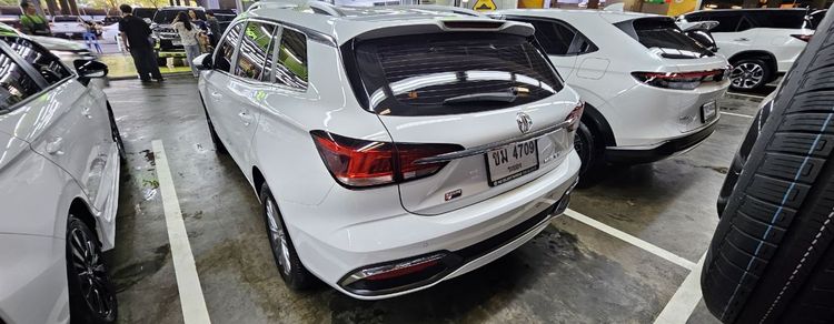 MG MG4 2022 Electric Utility-car ไฟฟ้า ไม่ติดแก๊ส เกียร์อัตโนมัติ ขาว รูปที่ 3