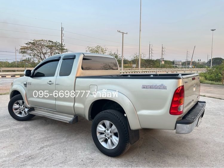Toyota Hilux Vigo 2006 3.0 E Prerunner Pickup ดีเซล ไม่ติดแก๊ส เกียร์ธรรมดา เทา รูปที่ 2