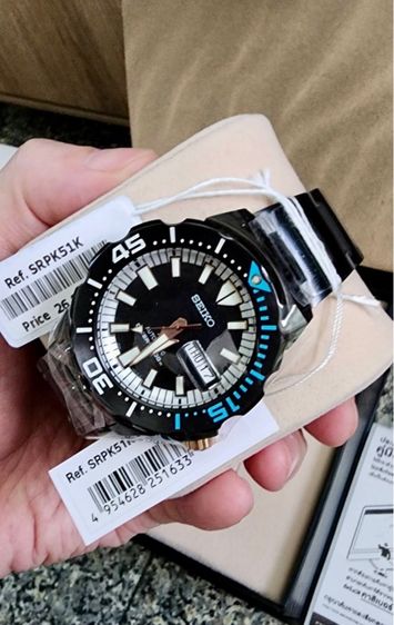 SEIKO PROSPEX MONSTER CLOUD PHENOMENON LIMITED EDITION STORM Ref SRPK51K1 สินค้ามือหนึ่งในซีล สภาพ 100 กล่องใบครบตามรูป รูปที่ 17