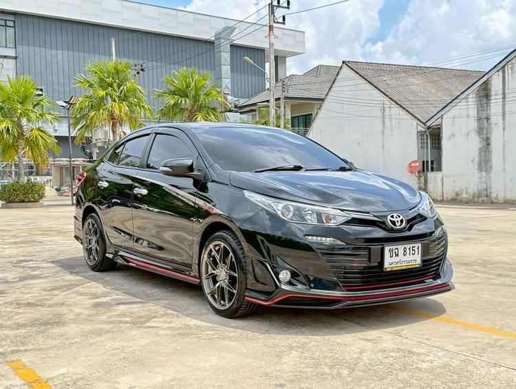 Toyota Yaris ATIV 2019 1.2 S Sedan เบนซิน ไม่ติดแก๊ส เกียร์อัตโนมัติ ดำ รูปที่ 3