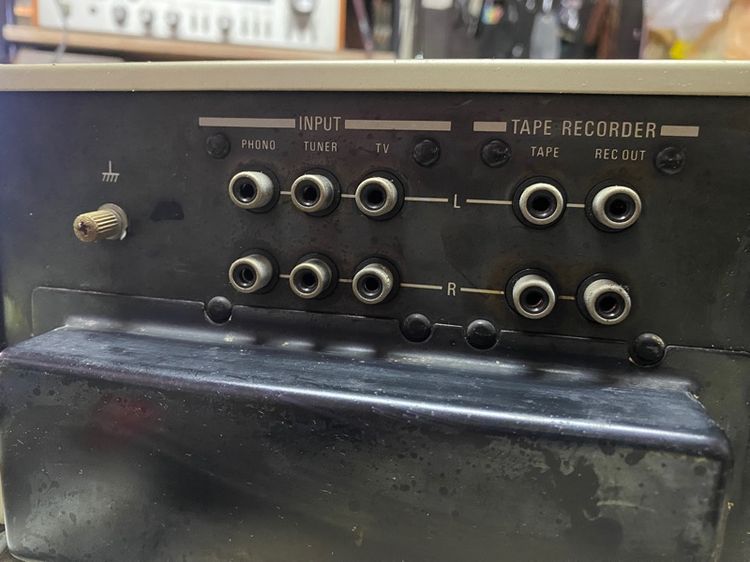 sony int amp TA 313 เข็มสวย ไฟสว่าง ืำง่นปกคิ รูปที่ 3