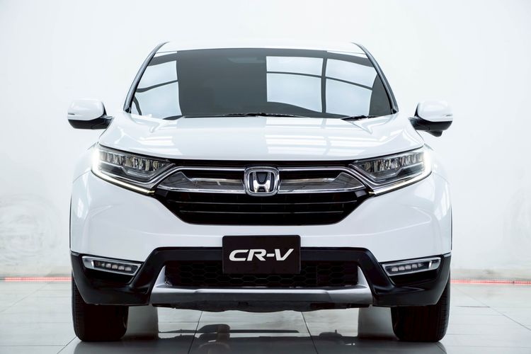 Honda CR-V 2018 1.6 EL 4WD Utility-car ดีเซล ไม่ติดแก๊ส เกียร์อัตโนมัติ ขาว รูปที่ 4