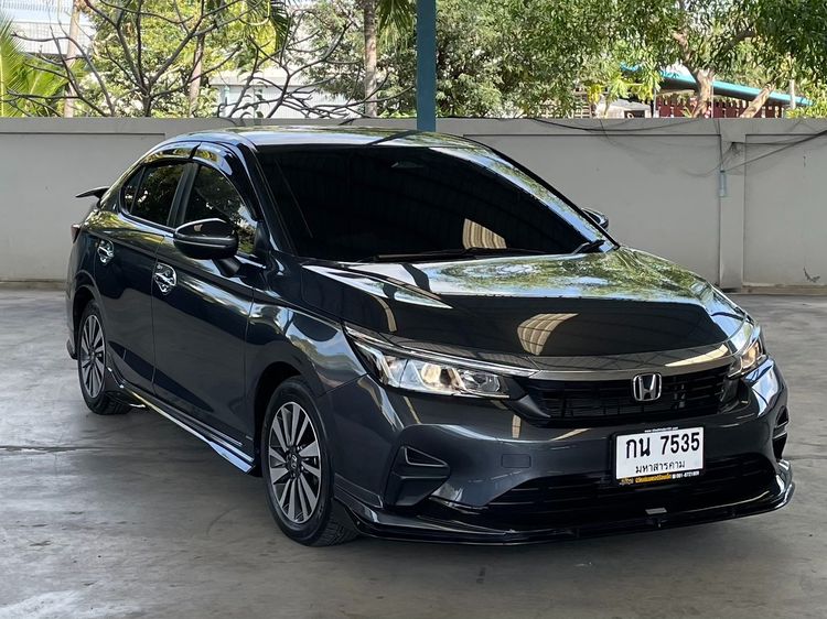 Honda City 2023 1.0 SV Sedan เบนซิน ไม่ติดแก๊ส เกียร์อัตโนมัติ เทา รูปที่ 3