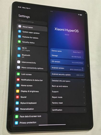 Xiaomi Redmi Pad 2 มือสอง สภาพเหมือนใหม่ สี Green
ขนาด 11 นิ้ว
ram 8gb rom 256gb รูปที่ 7