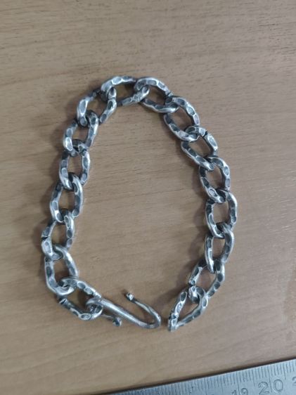 สร้อยข้อมือโซ่ เงินแท้ รูปที่ 2