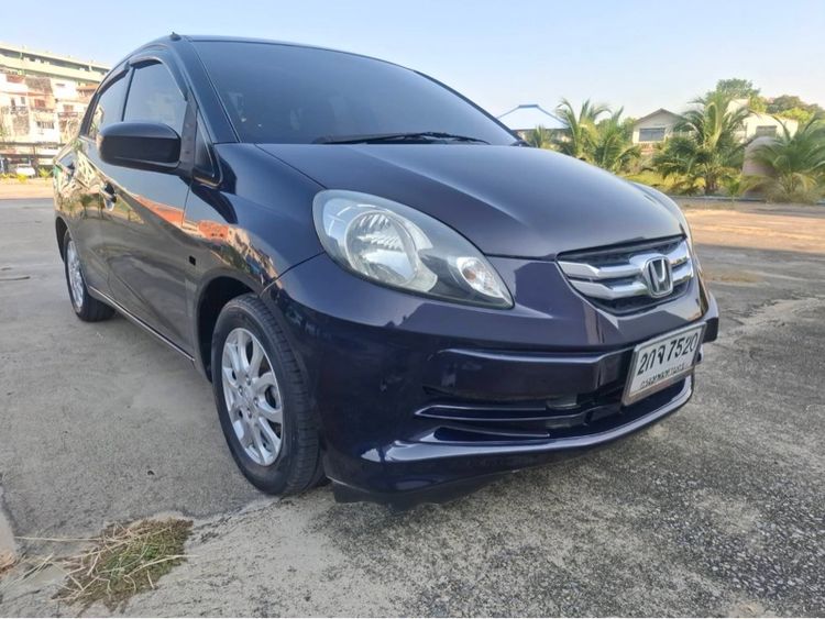 รถ Honda Brio 1.2 Amaze V สี ดำ