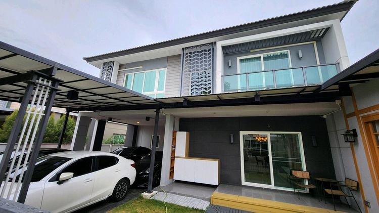 ขายบ้านเดี่ยว เดอะ ซิตี้ สาทร-ราชพฤกษ์ หลังริม 69 ตารางวา แต่งบิวท์อินทั้งหลัง พร้อมอยู่  เจ้าของขายเอง รูปที่ 2