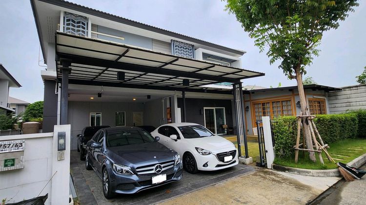 ขายบ้านเดี่ยว เดอะ ซิตี้ สาทร-ราชพฤกษ์ หลังริม 69 ตารางวา แต่งบิวท์อินทั้งหลัง พร้อมอยู่  เจ้าของขายเอง