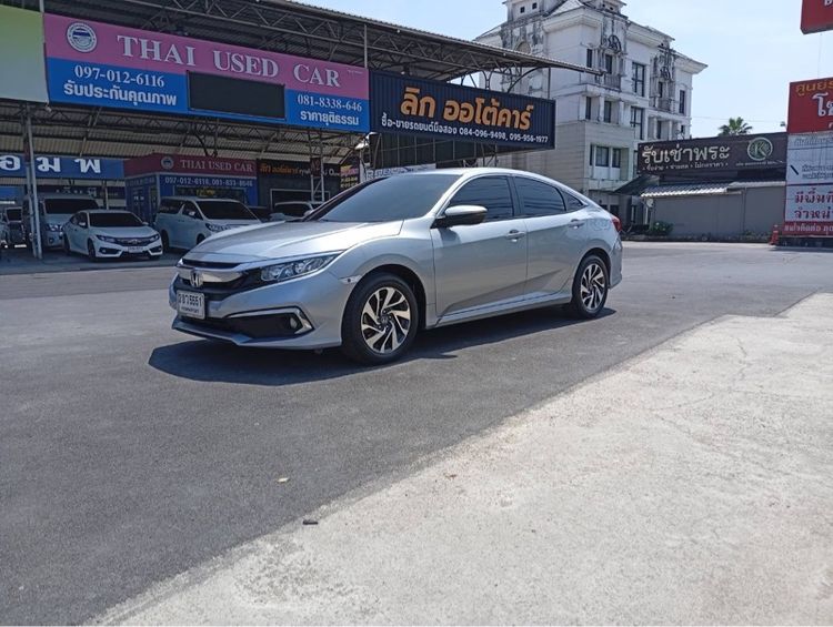 Honda Civic 2021 1.8 E i-VTEC Sedan เบนซิน ไม่ติดแก๊ส เกียร์อัตโนมัติ บรอนซ์เงิน รูปที่ 3