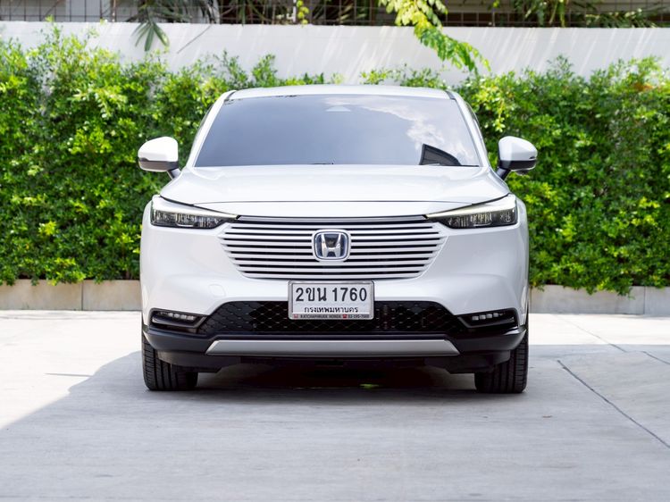 Honda HR-V 2022 1.5 EL e:HEV Utility-car ไฮบริด ไม่ติดแก๊ส เกียร์อัตโนมัติ ขาว รูปที่ 2