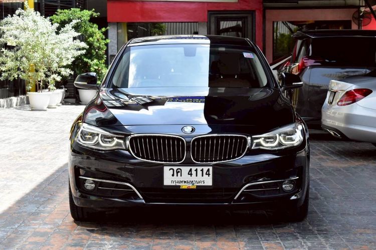 BMW Series 3 2019 320d Sedan ดีเซล ไม่ติดแก๊ส เกียร์อัตโนมัติ ดำ รูปที่ 3