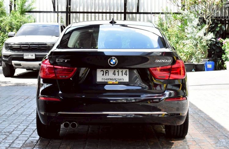 BMW Series 3 2019 320d Sedan ดีเซล ไม่ติดแก๊ส เกียร์อัตโนมัติ ดำ รูปที่ 4