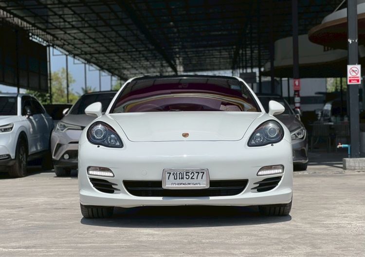 Porsche Panamera 2013 3.0 S Hybrid Sedan ไฮบริด ไม่ติดแก๊ส เกียร์อัตโนมัติ ขาว รูปที่ 2
