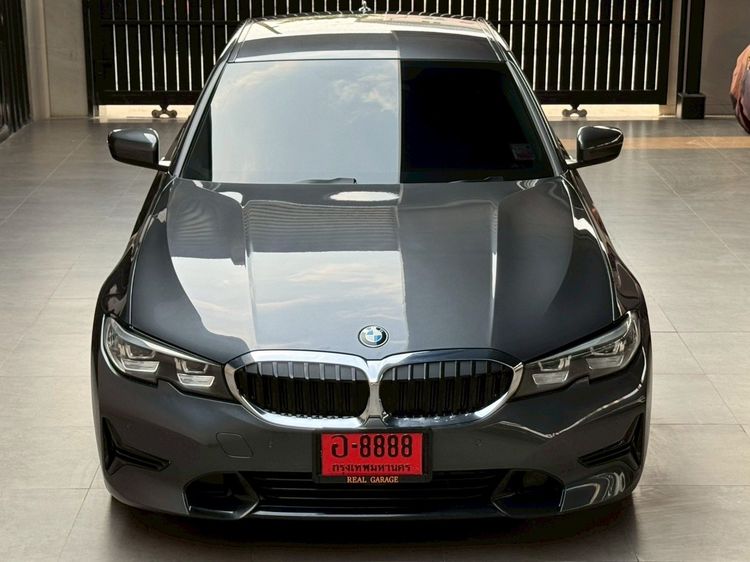 BMW Series 3 2020 320d Sedan ดีเซล ไม่ติดแก๊ส เกียร์อัตโนมัติ เทา รูปที่ 3