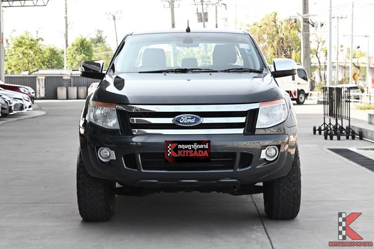 Ford Ranger 2014 2.2 Hi-Rider XLT Pickup ดีเซล ไม่ติดแก๊ส เกียร์อัตโนมัติ เทา รูปที่ 2