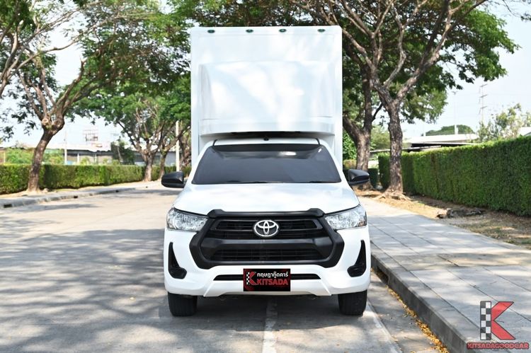Toyota Hilux Revo 2022 2.4 Entry Pickup ดีเซล ไม่ติดแก๊ส เกียร์ธรรมดา ขาว รูปที่ 2