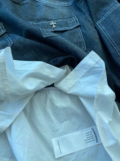 โคลมฮาร์ท เสื้อเชิ้ต ยีนส์ คอตตอน สภาพใหม่เอี่ยม รูปที่ 11