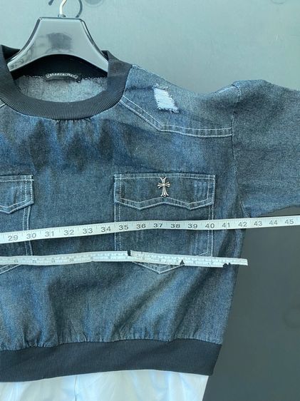 โคลมฮาร์ท เสื้อเชิ้ต ยีนส์ คอตตอน สภาพใหม่เอี่ยม รูปที่ 6