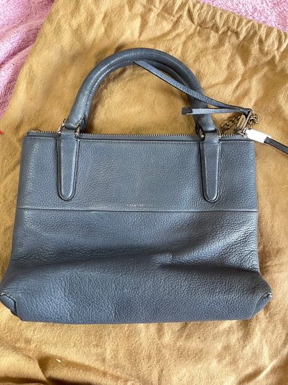 ไม่ระบุ น้ำเงิน หนังเทียม กระเป๋าcoach