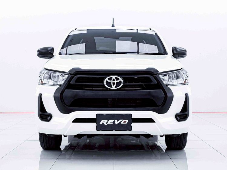 Toyota Hilux Revo 2020 Smart Cab 2.4 Mid Z Edition Pickup ดีเซล ไม่ติดแก๊ส เกียร์ธรรมดา ขาว รูปที่ 3