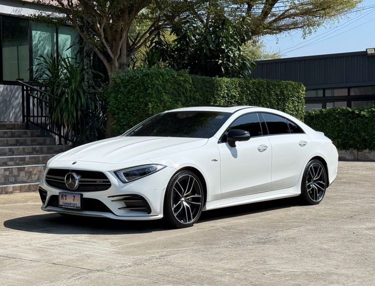 Mercedes-Benz CLS-Class 2021 CLS53 Sedan เบนซิน ไม่ติดแก๊ส เกียร์อัตโนมัติ ขาว รูปที่ 4