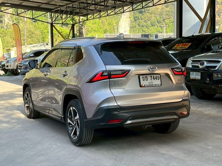 Toyota Yaris Cross 2024 1.5 HEV Premium Utility-car ไฮบริด ไม่ติดแก๊ส เกียร์อัตโนมัติ บรอนซ์เงิน รูปที่ 4