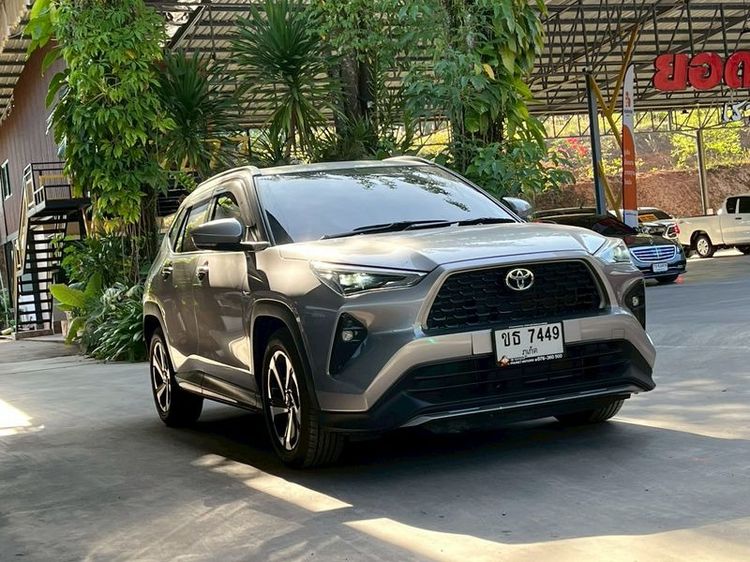Toyota Yaris Cross 2024 1.5 HEV Premium Utility-car ไฮบริด ไม่ติดแก๊ส เกียร์อัตโนมัติ บรอนซ์เงิน รูปที่ 3