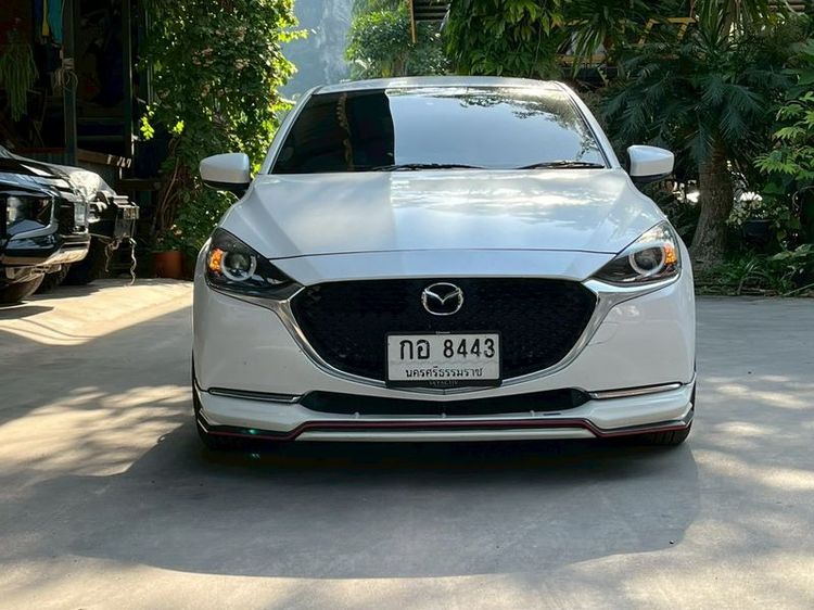 Mazda Mazda 2 2020 1.3 Skyactiv-G S Leather Sedan Sedan เบนซิน ไม่ติดแก๊ส เกียร์อัตโนมัติ ขาว รูปที่ 2