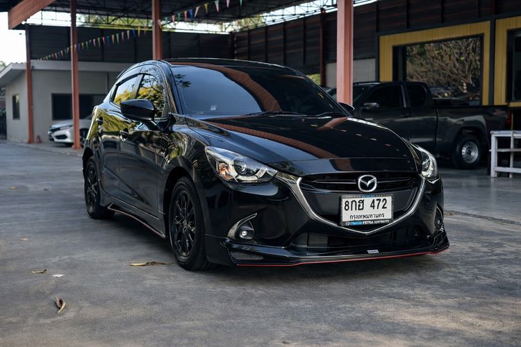 Mazda Mazda 2 2019 1.3 Sports High Connect Sedan เบนซิน เกียร์อัตโนมัติ ดำ รูปที่ 2