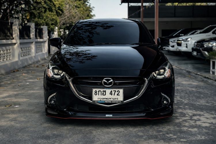 Mazda Mazda 2 2019 1.3 Sports High Connect Sedan เบนซิน เกียร์อัตโนมัติ ดำ รูปที่ 4