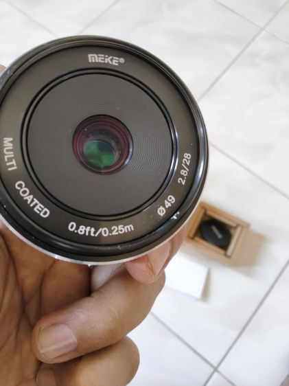 เลนส์มือหมุน meike 28mm f2.8 เมาท์ฟูจิ รูปที่ 4
