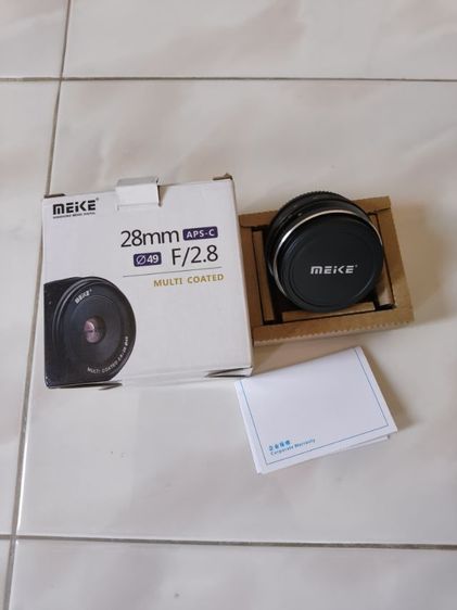 เลนส์มือหมุน meike 28mm f2.8 เมาท์ฟูจิ รูปที่ 2