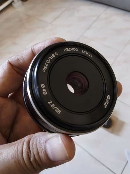 เลนส์มือหมุน meike 28mm f2.8 เมาท์ฟูจิ รูปที่ 3