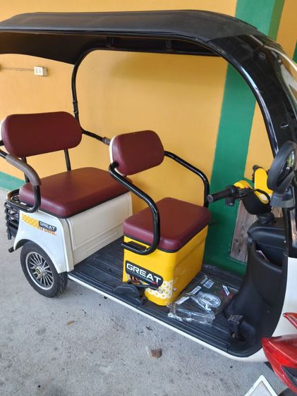 มอไซค์ไฟฟ้า สามล้อ มีหลังคา รูปที่ 10