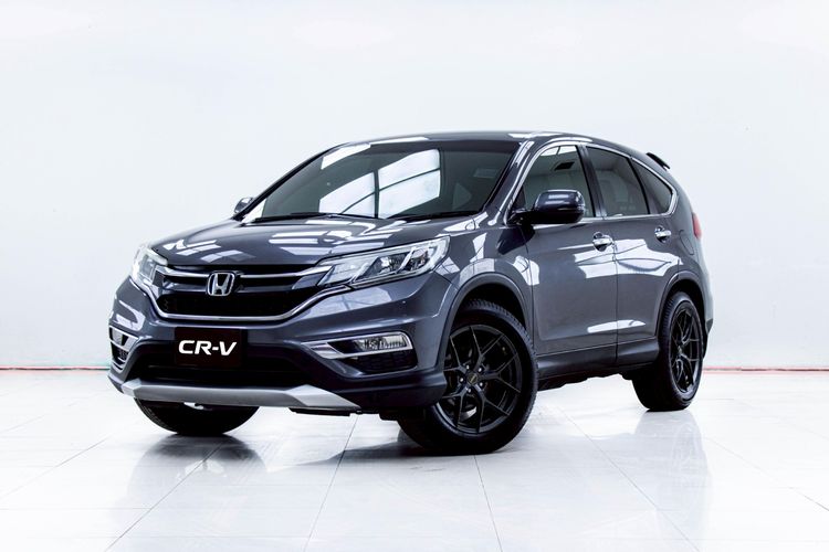 Honda CR-V 2016 2.0 E 4WD Utility-car เบนซิน ไม่ติดแก๊ส เกียร์อัตโนมัติ เทา รูปที่ 4