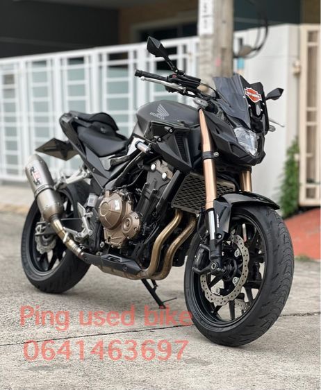 Honda CB500f สวยใสขี่ง่าย ไมล์11000โล รูปที่ 4