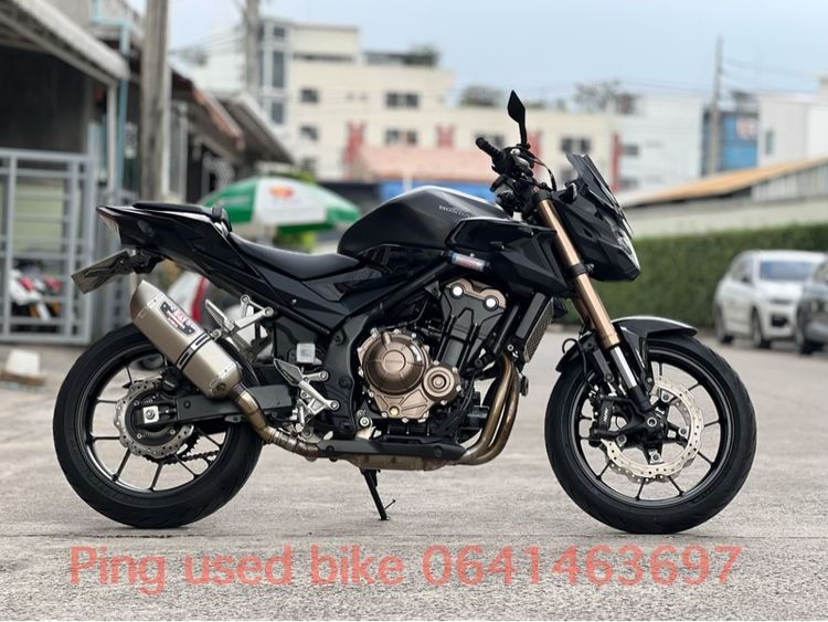Honda CB500f สวยใสขี่ง่าย ไมล์11000โล