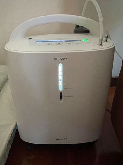  Yuwell เครื่องผลิตออกซิเจน ขนาด 5ลิตรเครื่องใหม่มาก