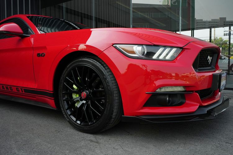 Ford Mustang 2017 2.3 Ecoboost Sedan เบนซิน ไม่ติดแก๊ส เกียร์อัตโนมัติ แดง รูปที่ 4